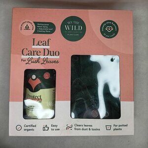 NEW “We The Wild” Plant Care Leaf Care Duo Neem Oil Spray & Leaf Cleaning Glove